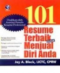 101 RESUME TERBAIK UNTUK MENJUAL DIRI ANDA