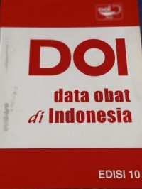 DOI DATA OBAT DI INDONESIA