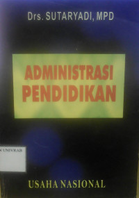 ADMINISTRASI PENDIDIKAN