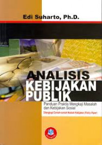 ANALISIS KEBIJAKAN PUBLIK