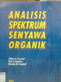 ANALISIS SPEKTRUM SENYAWA ORGANIK