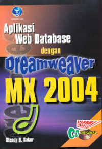 APLIKASI WEB DATABASE DENGAN DREAMWEAVER MX 2004