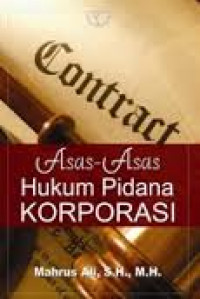 ASAS-ASAS HUKUM PIDANA KORPORASI