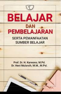 BELAJAR DAN PEMBELAJARAN