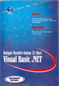 BELAJAR SENDIRI DALAM 21 HARI VISUAL BASIC.NET