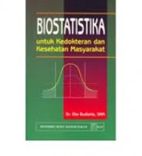 BIOSTATISTIKA UNTUK KEDOKTERAN DAN KESEHATAN MASYARAKAT