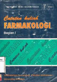 CATATAN KULIAH FARMAKOLOGI 1