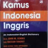 KAMUS INDONESIA - INGGRIS An Indonesian - English Dictionary