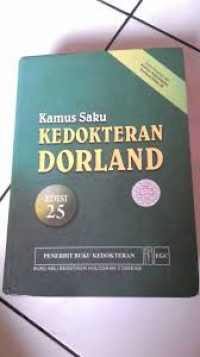 KAMUS SAKU KEDOKTERAN DORLAND