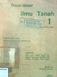 DASAR - DASAR ILMU TANAH 1