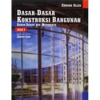 DASAR - DASAR KONSTRUKSI BANGUNAN JILID 1