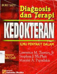 DIAGNOSIS DAN TERAPI KEDOKTERAN ILMU PENYAKIT DALAM 1