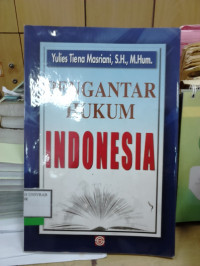 PENGANTAR HUKUM INDONESIA