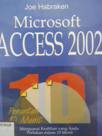 MICROSOFT ACCESS 2002