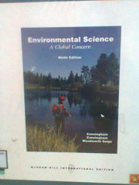 ENVIRONMENTAL SCIENCE A GLOBAL CONCERN