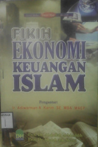 FIKIH EKONOMI KEUANGAN ISLAM