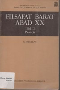 FILSAFAT BARAT ABAD XX JILID II PRANCIS