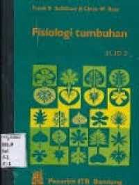 FISIOLOGI TUMBUHAN JILID 2