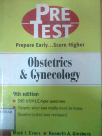 PRETEST OBSTETRICS AND GYNECOLOGY