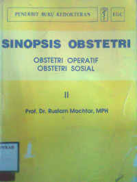 SINOPSIS OBSTETRI OBSTETRI OPERATIF OBSTETRI SOSIAL II