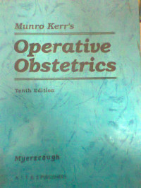 OPERATIVE OBSTETRICS