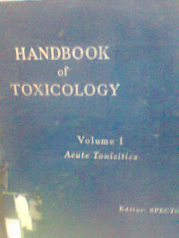 HANDBOOK OF TOXICOLOGY