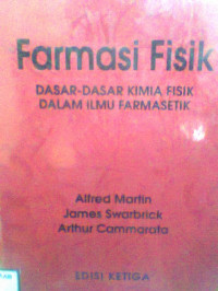 FARMASI FISIK, DASAR – DASAR KIMIA FISIK DALAM ILMU FARMASETIK