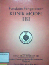 PANDUAN PENGELOLAAN KLINIK MODEL IBI