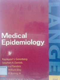 MEDICAL EPIDEMIOLOGY