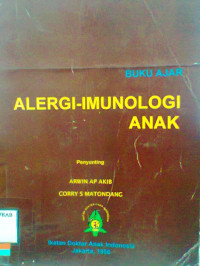 BUKU AJAR ALERGI IMUNOLOGI ANAK