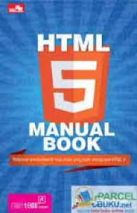 HTML 5 MANUAL BOOK