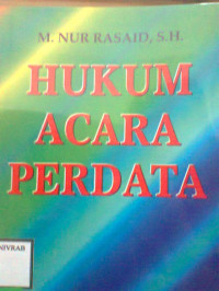 HUKUM ACARA PERDATA