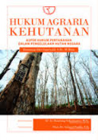 HUKUM AGRARIA KEHUTANAN