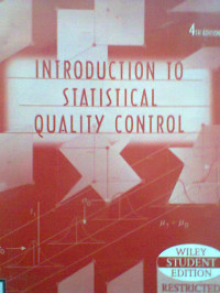 INTRODUCTION TO STATISTICAL QUALITY CONTROL