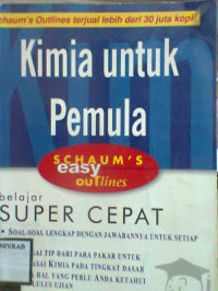 KIMIA UNTUK PEMULA