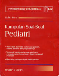 KUMPULAN SOAL-SOAL PEDIATRI