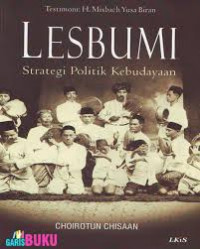 LESBUMI STRATEGI POLITIK KEBUDAYAAN