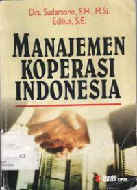 MANAJEMEN KOPERASI INDONESIA