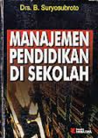 MANAJEMEN PENDIDIKAN SEKOLAH