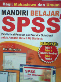 MANDIRI BELAJAR SPSS