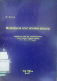 MASYARAKAT ADAT KUANTAN SINGINGI