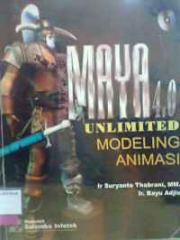 MAYA 4.0 UNLIMITED MODELING ANIMASI