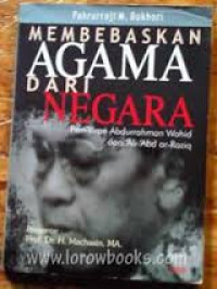 MEMBEBASKAN AGAMA DARI NEGARA