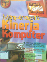 MEMPERCEPAT KINERJA KOMPUTER