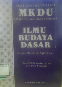 MKDU ILMU BUDAYA DASAR