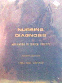 NURSING DIAGNOSIS APPLICATION TO CLINICAL PRACTICE