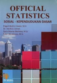 OFFICIAL STATISTICS SOSIAL KEPENDUDUKAN DASAR