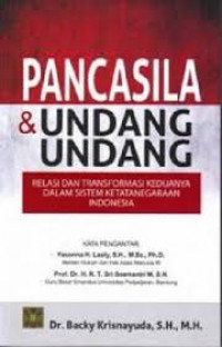 PANCASILA DAN UNDANG UNDANG