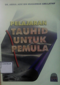 PELAJARAN TAUHID UNTUK PEMULA