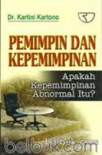 PEMIMPIN DAN KEPEMIMPINAN